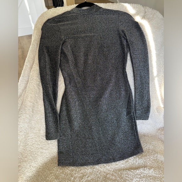 Superdown x Revolve metallic backless dress. Size small. - Picture 4 of 6